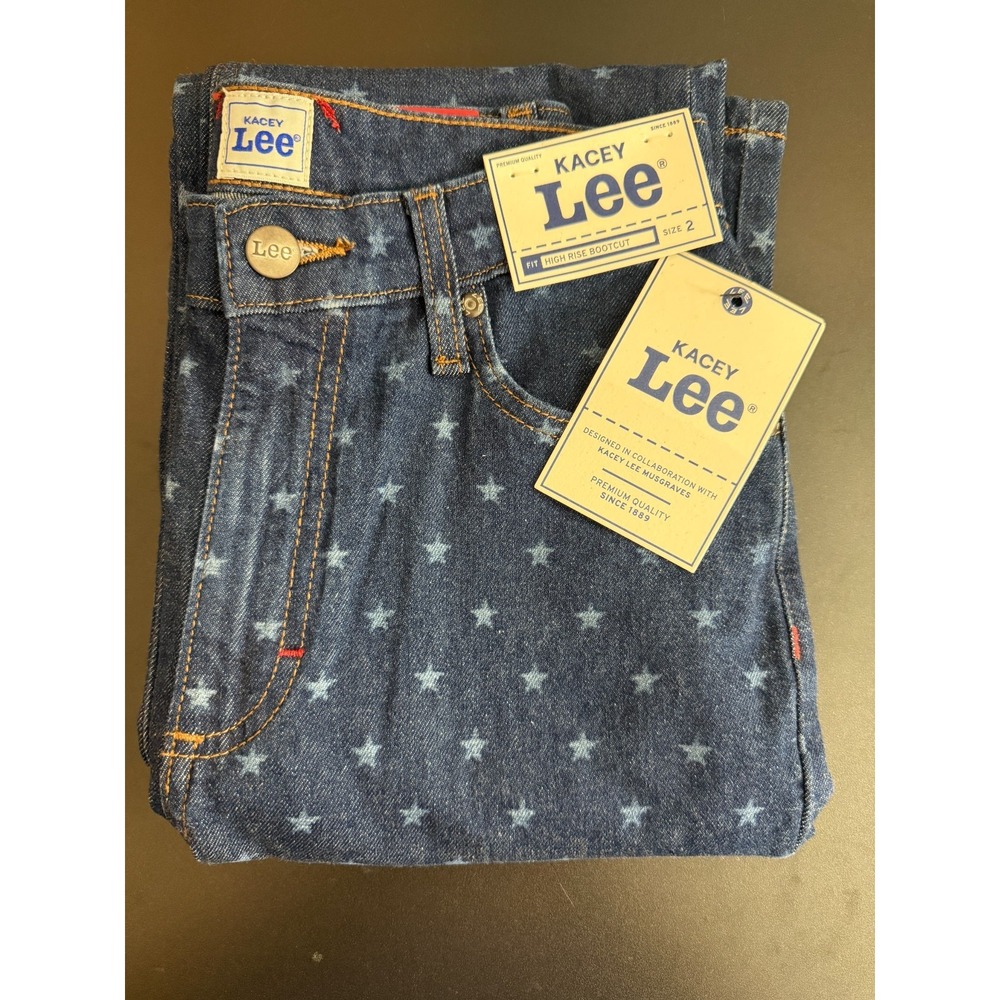 Kacey Lee x Kacey Musgraves Women's High-Rise Star Bootcut Jeans- Size 2